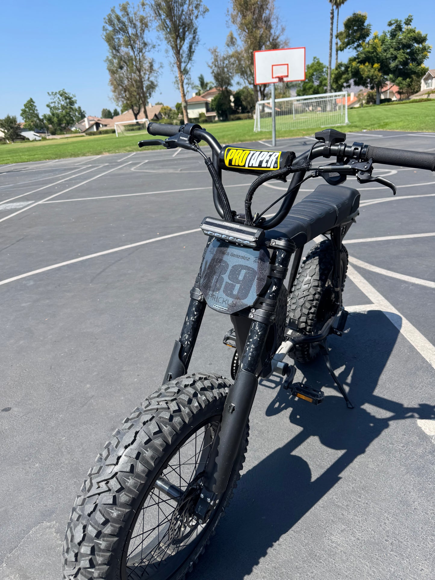 Forged Carbon fork wrap